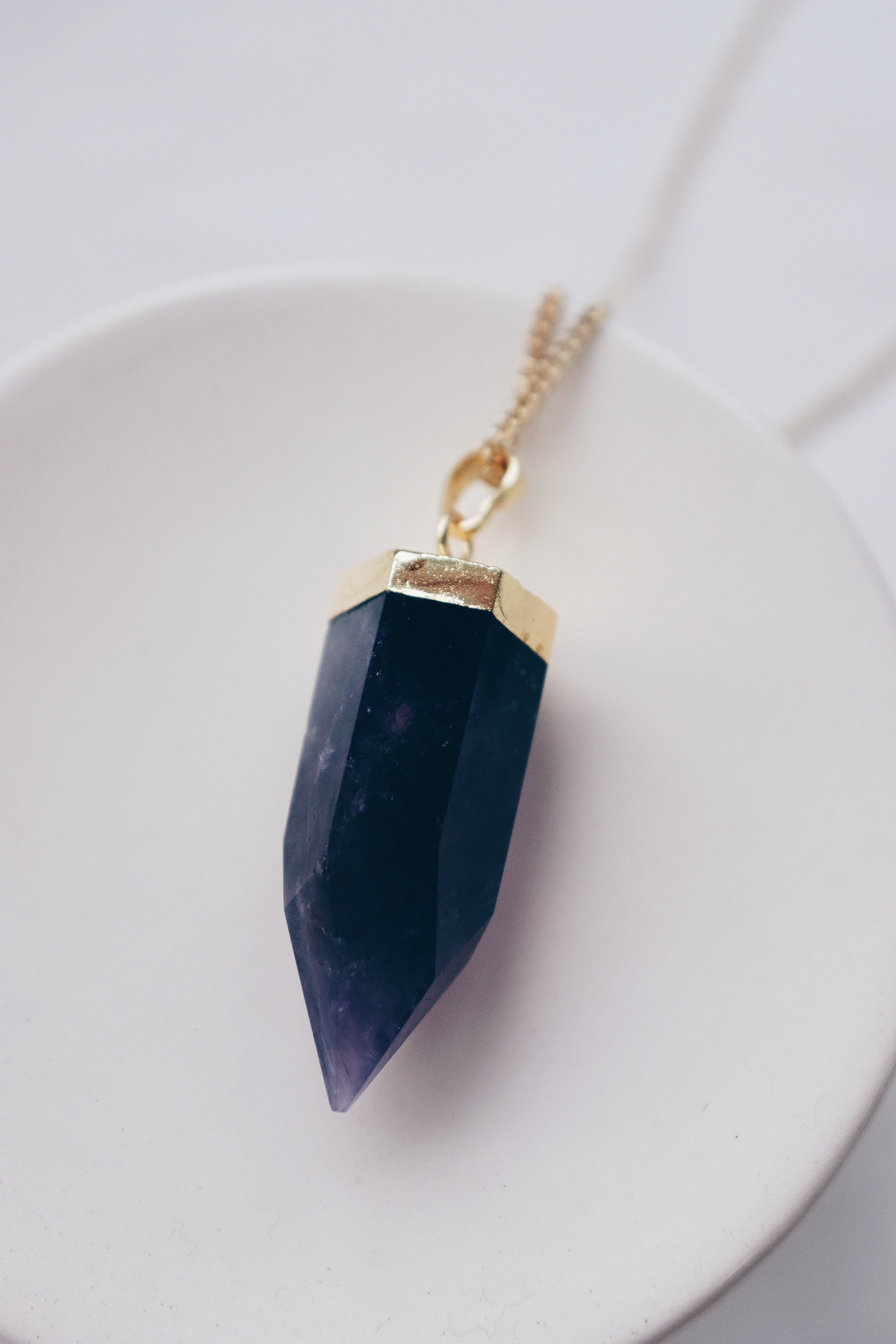 Amethyst Point Necklace