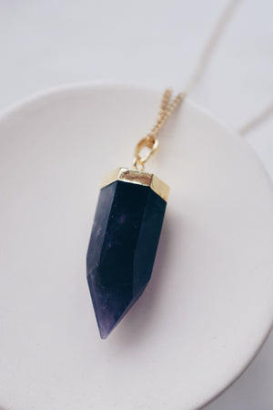 Amethyst Point Necklace