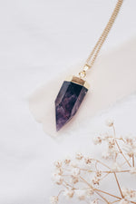 Amethyst Point Necklace