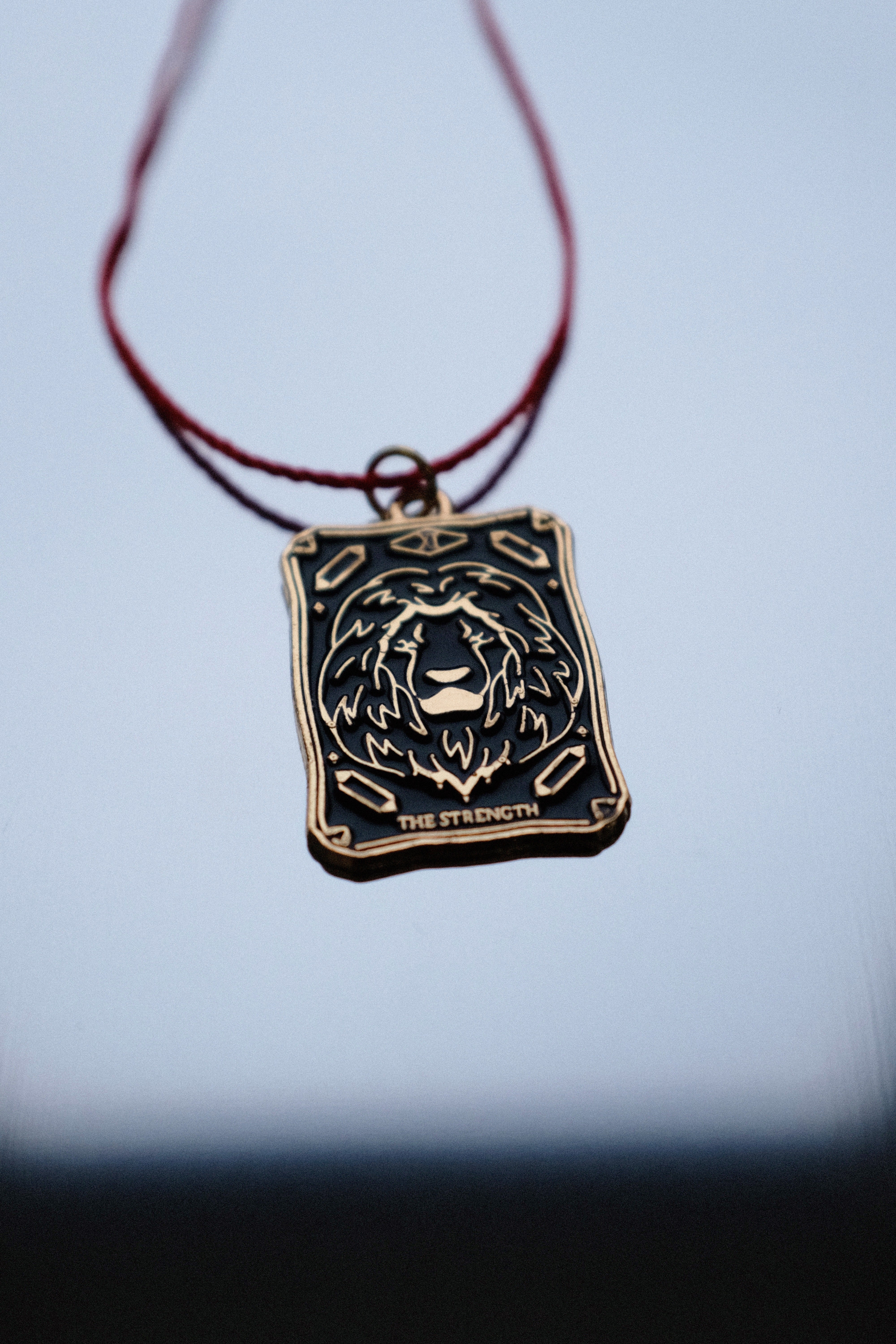 Tarot Card Necklace • Choose Your Intention • Symbolic Crystal Jewellery