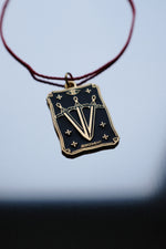 Tarot Card Necklace • Choose Your Intention • Symbolic Crystal Jewellery