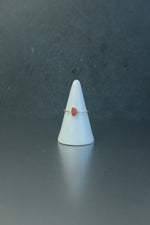 Carnelian Silver Ring • Energy & Confidence Crystal – Size O½