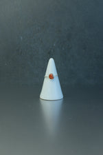 Carnelian Silver Ring • Energy & Courage Crystal – Size K½