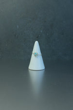 Turquoise Silver Ring • Protection Stone – Size M