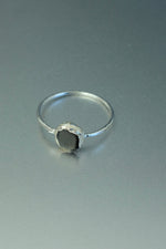 Smokey Quartz Silver Ring • Grounding Protection Crystal – Size L