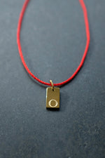 Alphabet Initial Necklace • Custom Letter Pendant on Delicate Chain