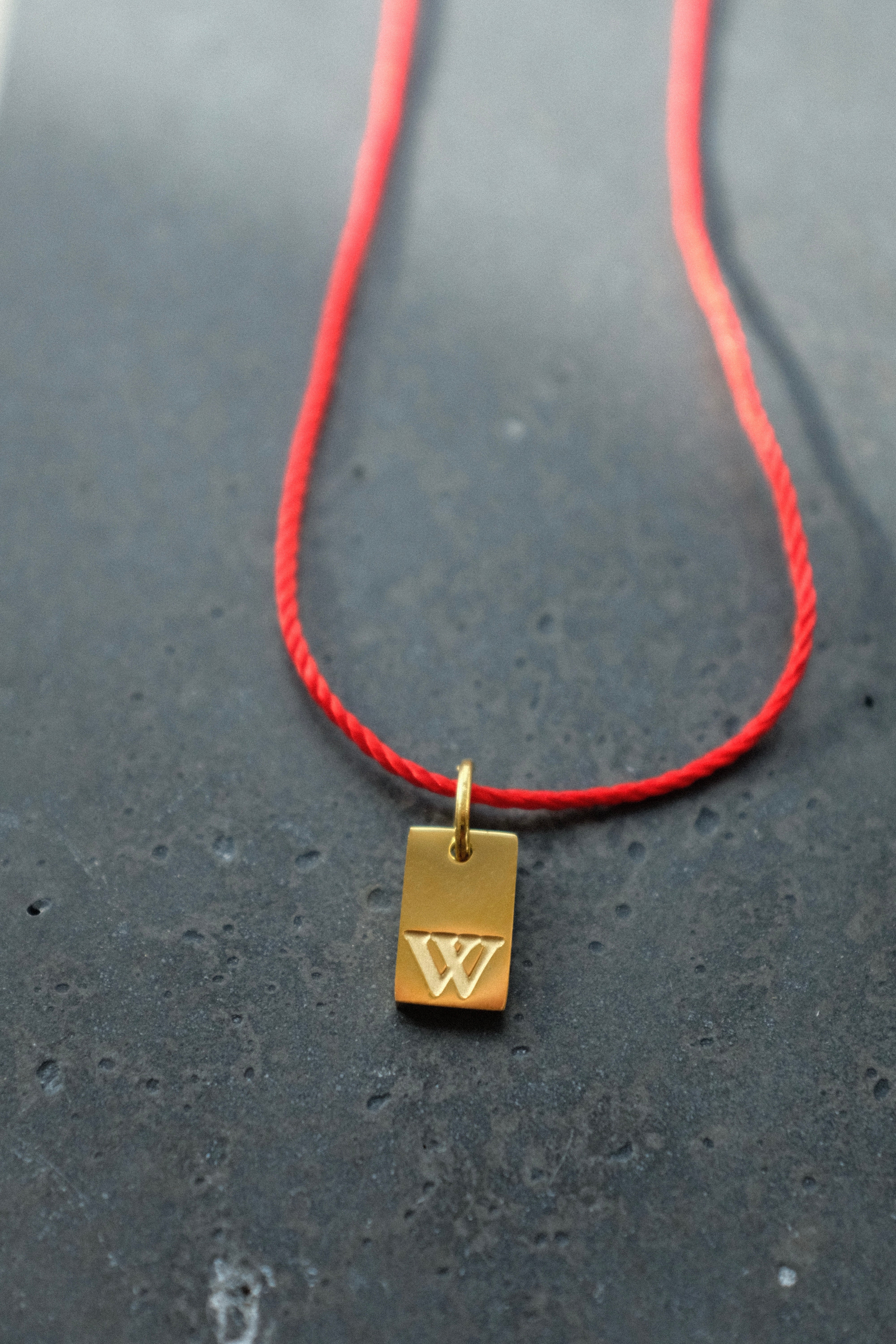 Alphabet Initial Necklace • Custom Letter Pendant on Delicate Chain