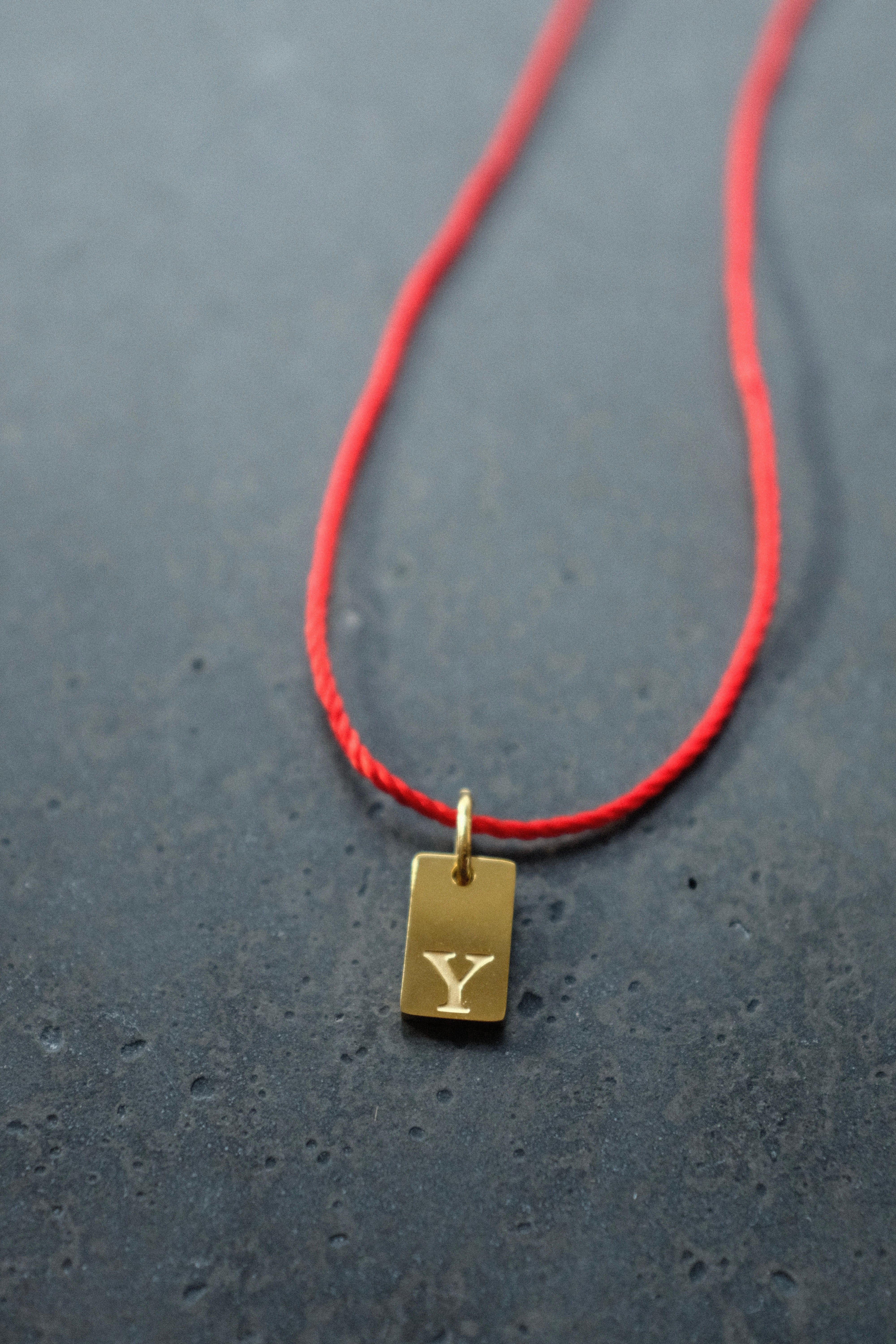 Alphabet Initial Necklace • Custom Letter Pendant on Delicate Chain