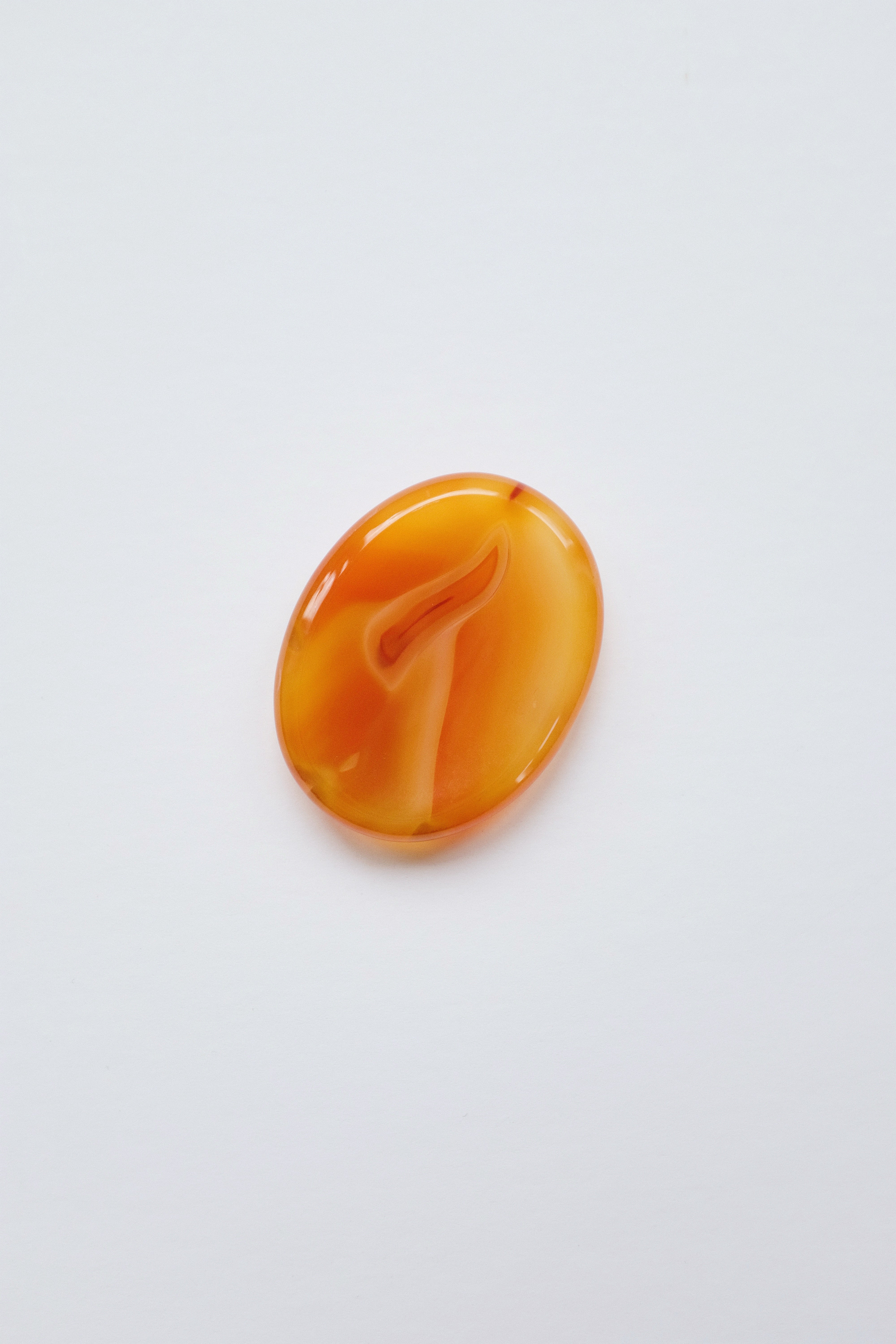 Carnelian Thumb Stone