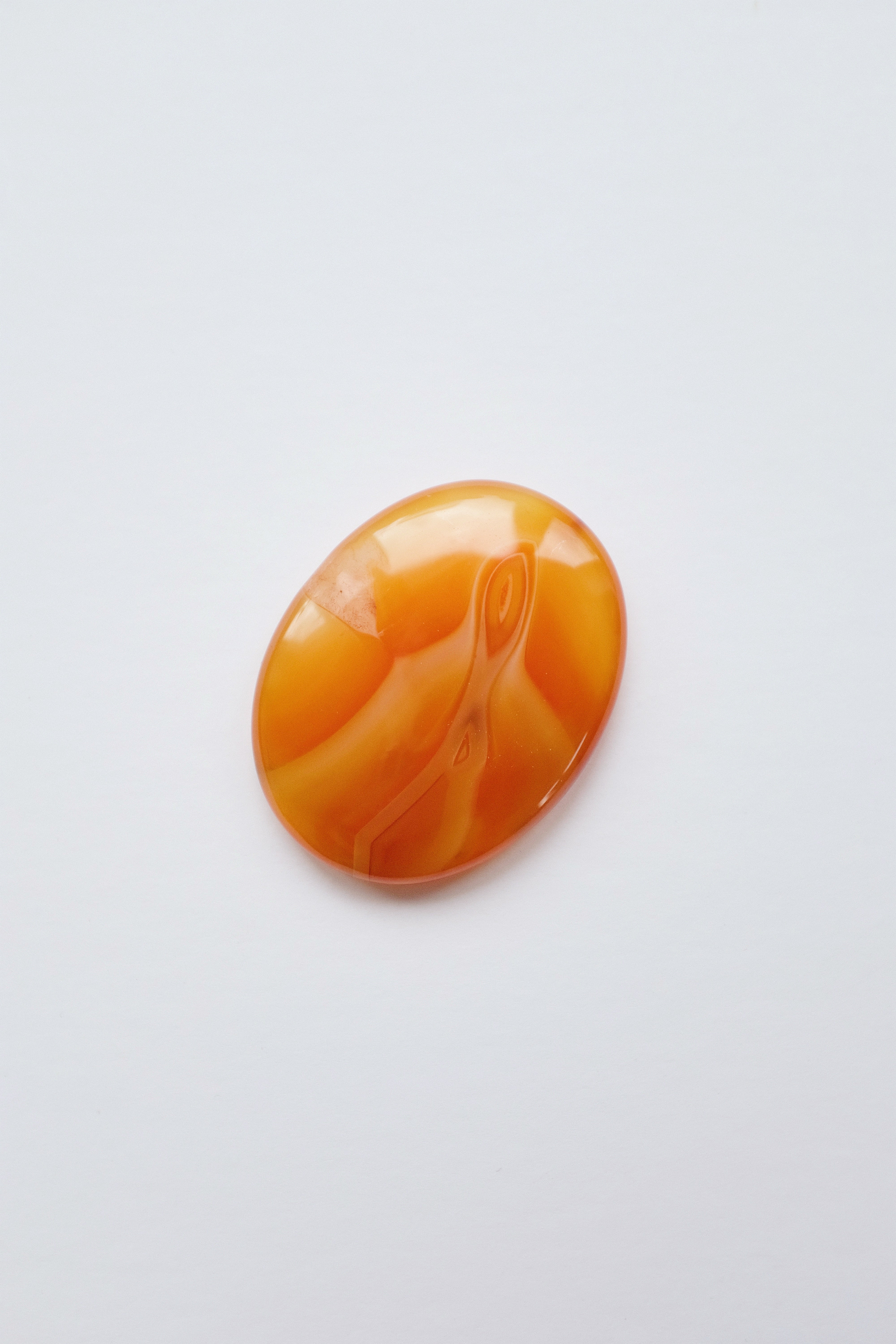 Carnelian Thumb Stone