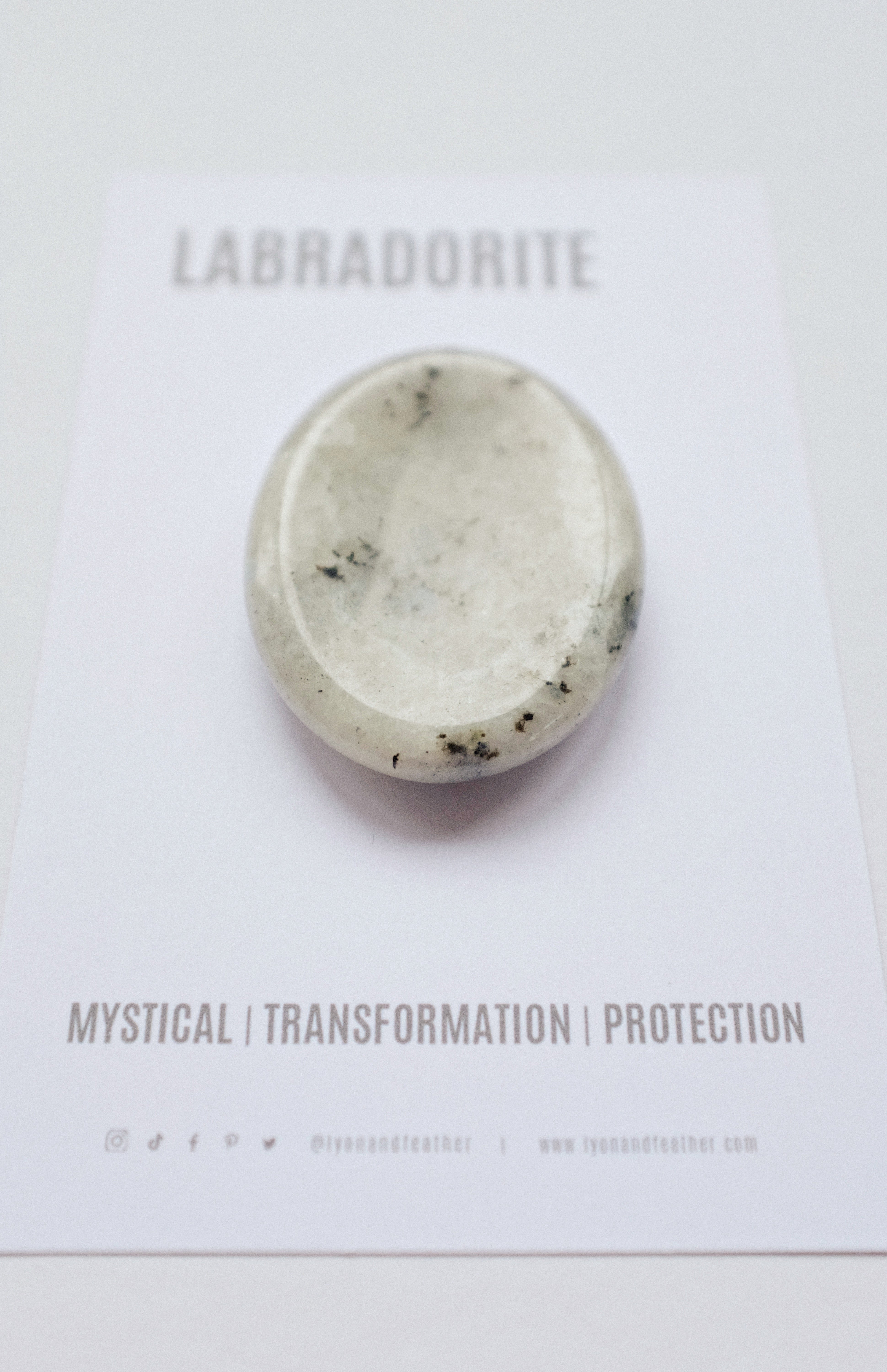 Labradorite Thumb Stone