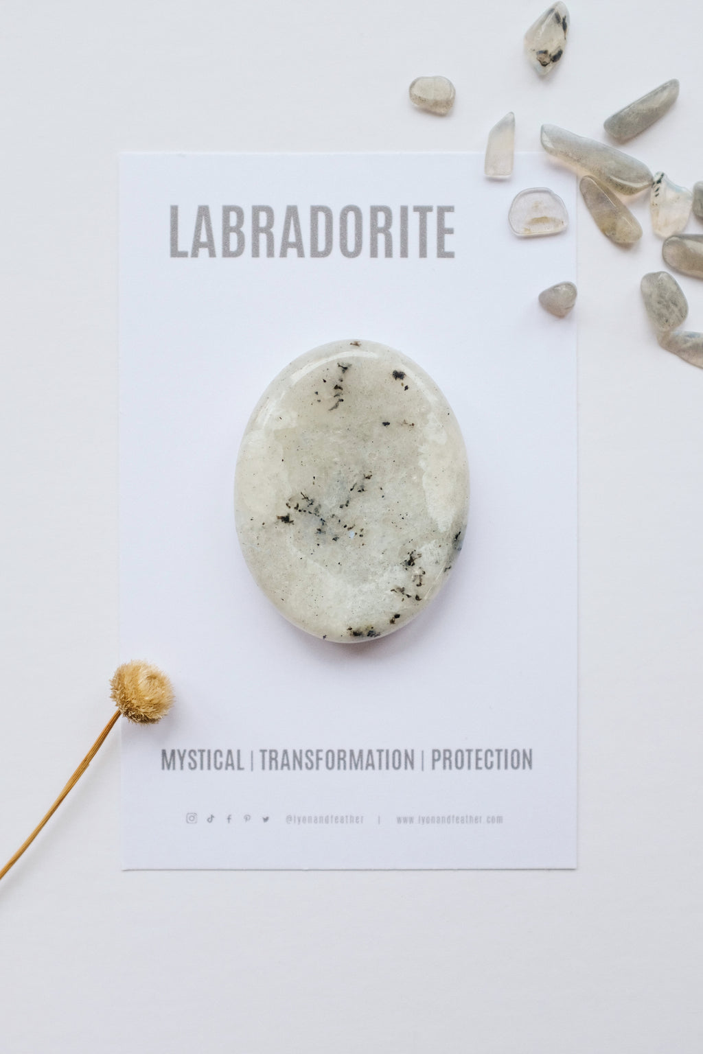 Labradorite Thumb Stone