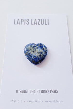 Lapis Lazuli Heart