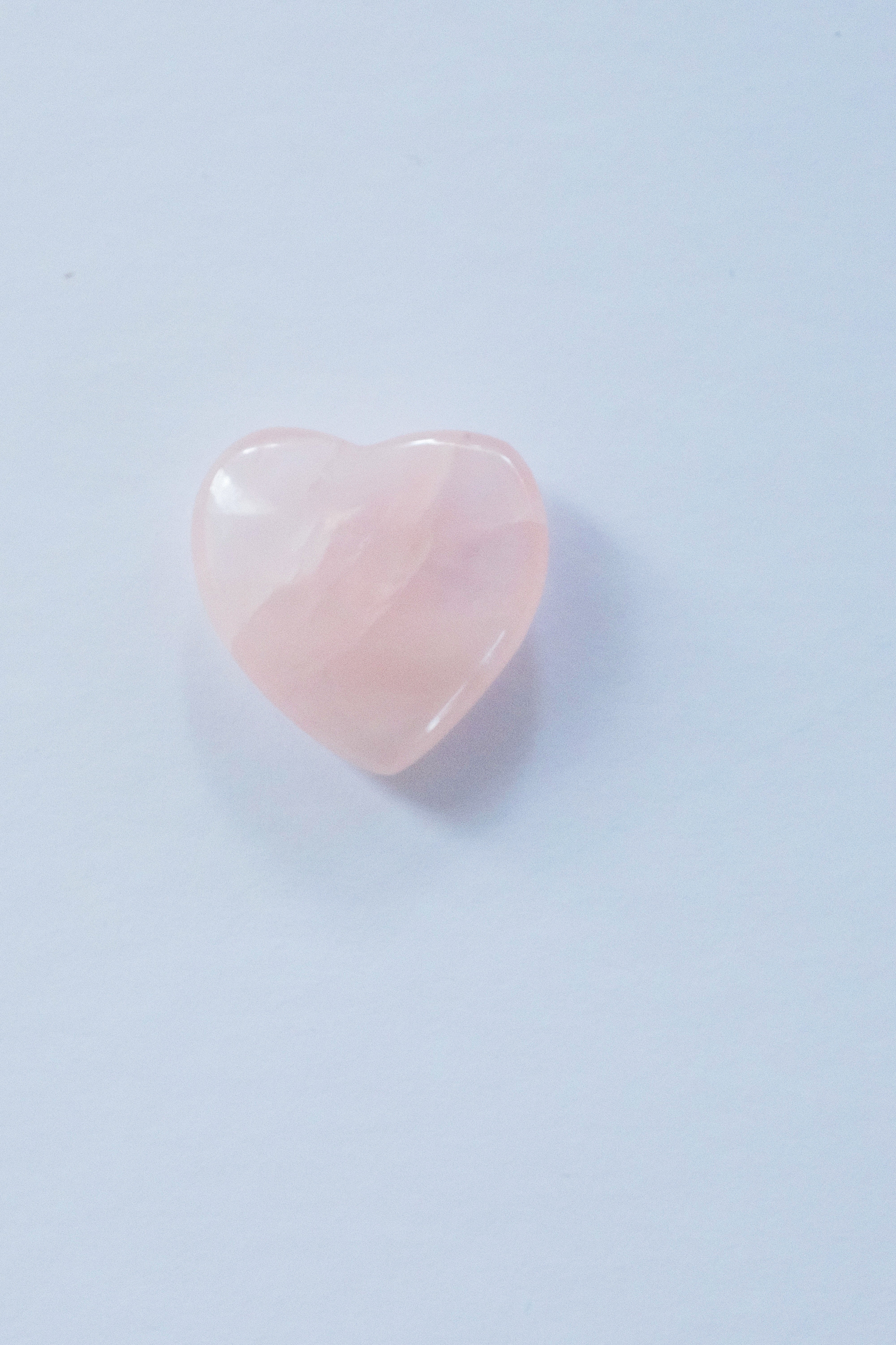 Rose Quartz Heart