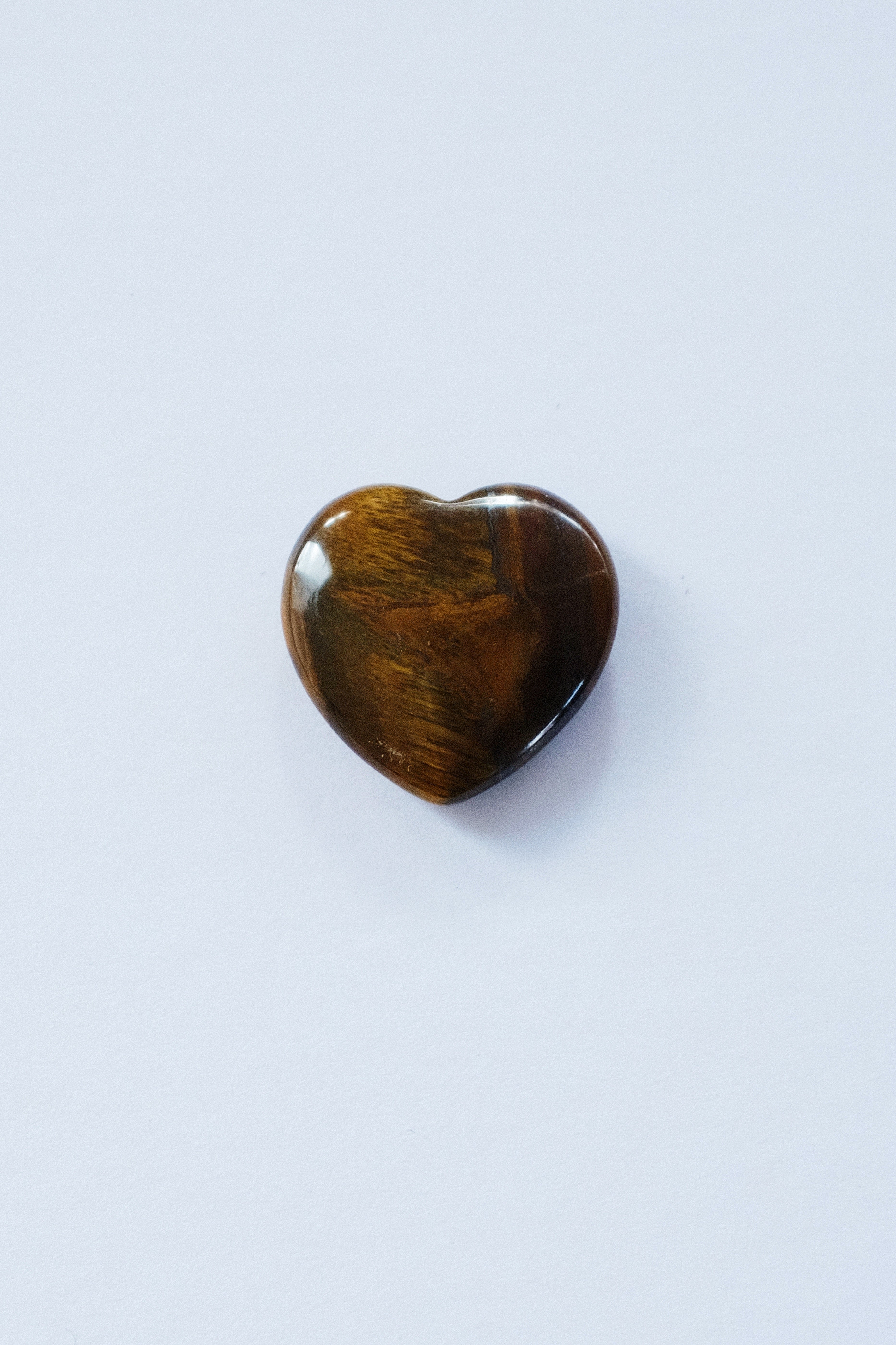 Tiger Eye Heart