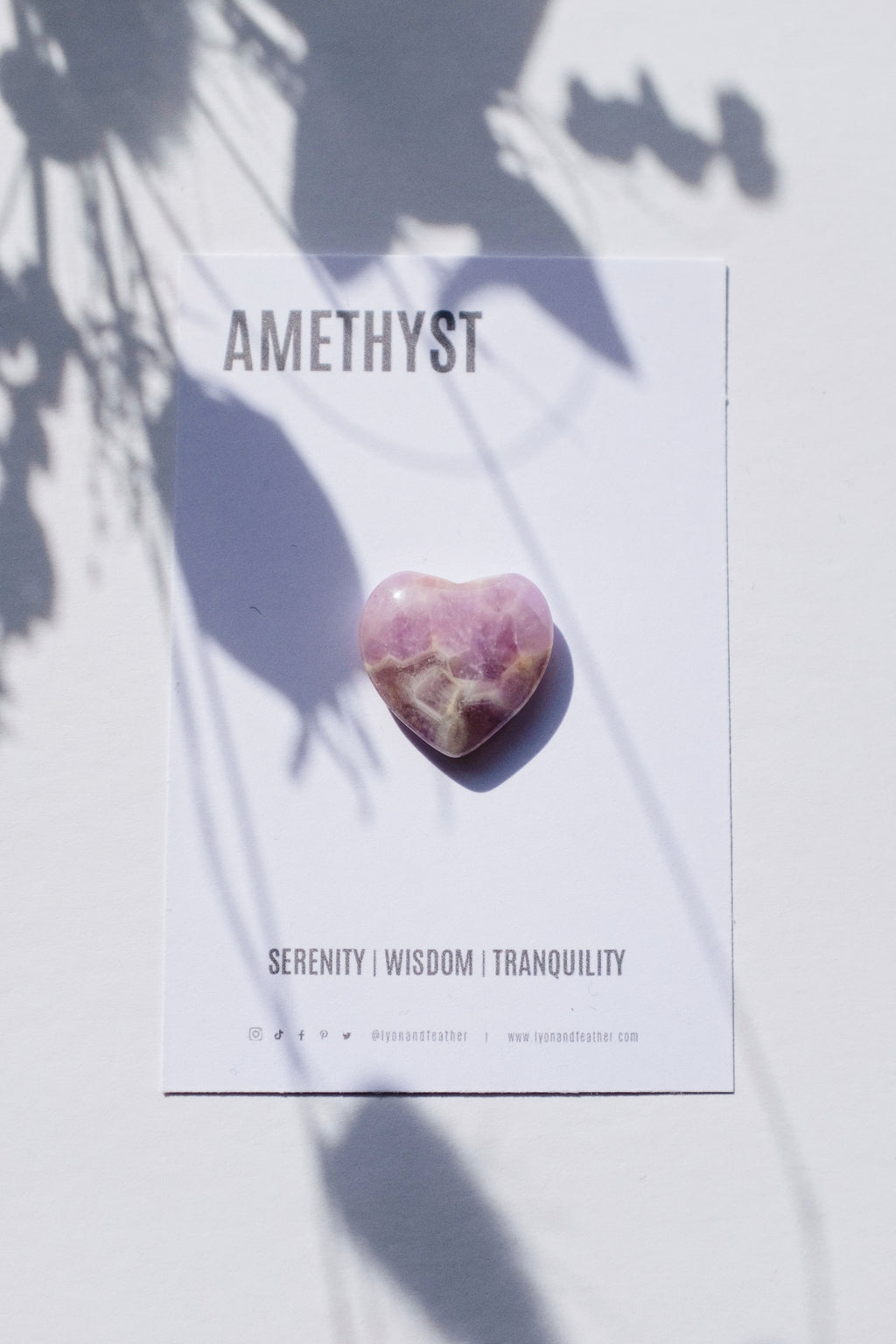 Amethyst Heart