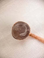 Rose Quartz Hair Clip