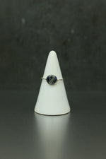 Abalone Shell Silver Ring - Size M 1/2