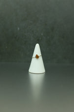 Tigers Eye Silver Ring - Size L