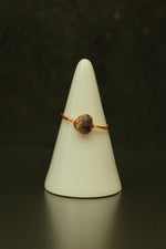 Amethyst Copper Ring • Clarity & Calm – Size N½