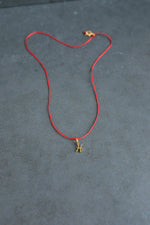 Horoscope Red String Necklace • Zodiac Sign Protection & Good Luck Amulet