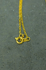 Gold Quartz Necklace
