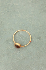 Garnet Ring - Size P