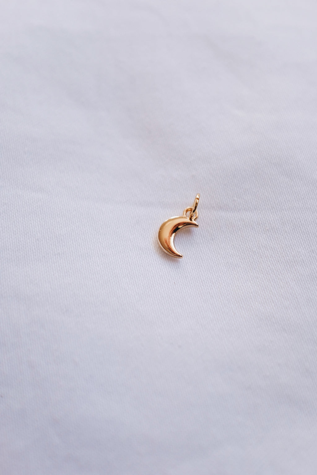 Gold Moon Charm