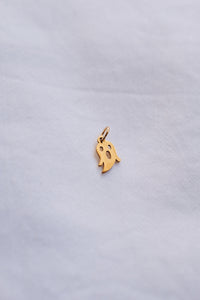 Gold Ghost Charm