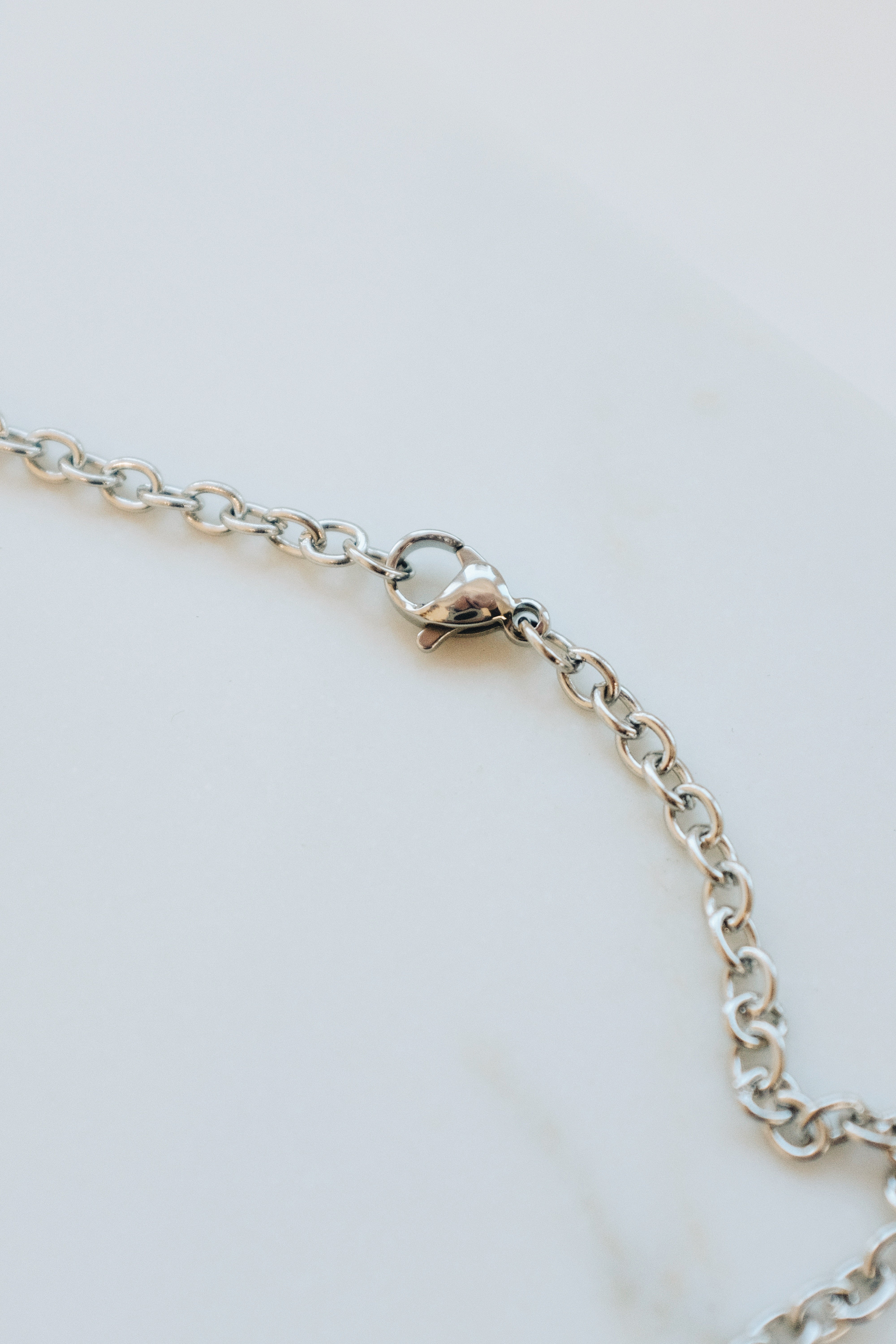 Silver Cable Chain Necklace