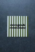 Resentment Sticker • Vinyl Decal for Laptops, Journals & Water Bottles