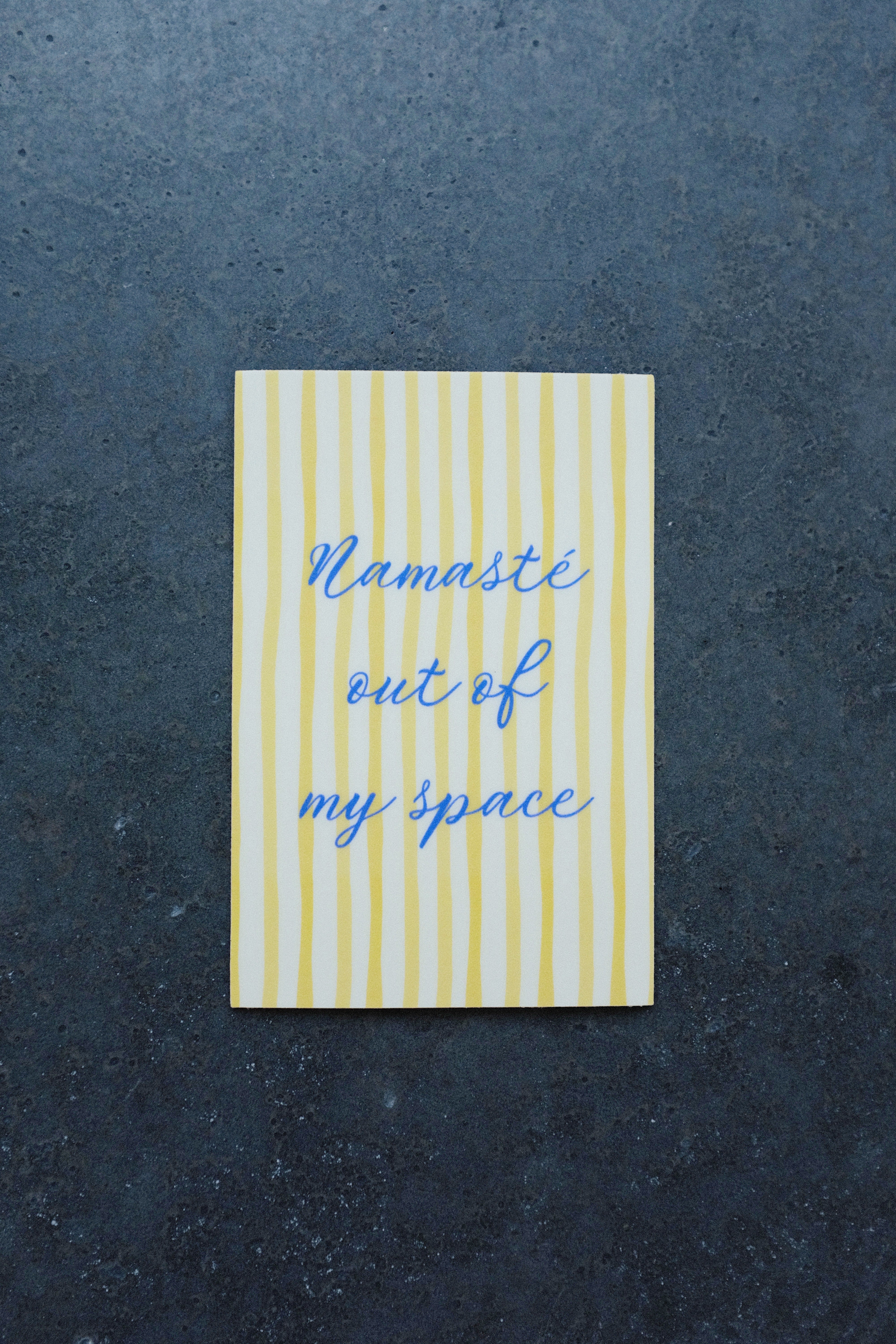 Namaste Out of My Space Sticker • Spiritual Sass Vinyl Decal