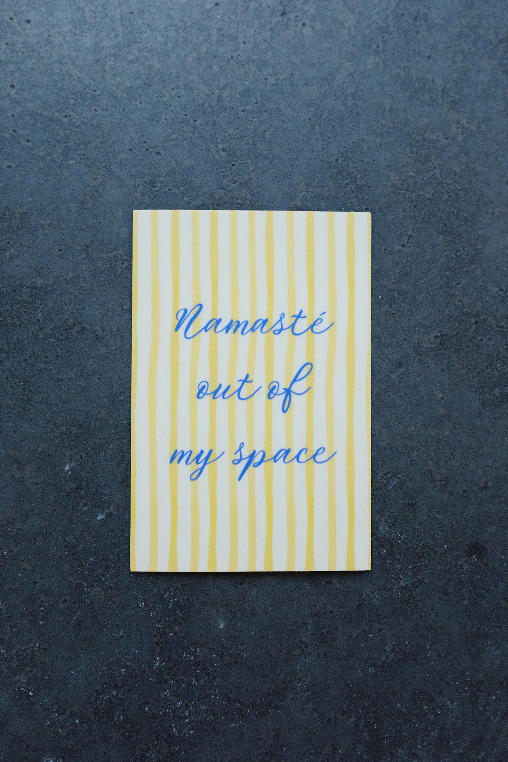 Namaste Out of My Space Sticker • Spiritual Sass Vinyl Decal