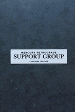 Mercury Sticker • Retrograde-Ready Vinyl Decal for Laptop, Journal or Bottle