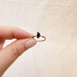 Amethyst ring - size I 1/2