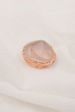 Rose Quartz Brooch
