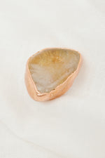 Citrine Brooch