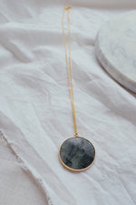 Round Labradorite Necklace