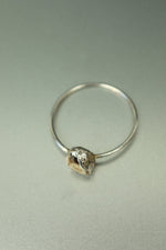 Tiger's Eye Silver Ring - Size R 1/2