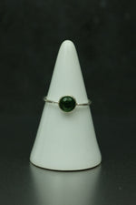 Garden Quartz Silver Ring - Size P