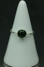 Garden Quartz Silver Ring - Size P