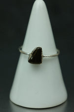 Tigers Eye Silver Ring - Size P 1/2