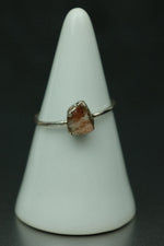 Carnelian Silver Ring - Size N 1/2