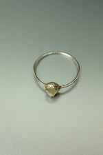 Citrine Silver Ring - Size N