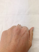 Silver Open Herkimer Diamond Ring