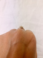 Silver Triple Tourmaline Ring