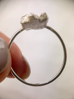 Silver Triple Tourmaline Ring