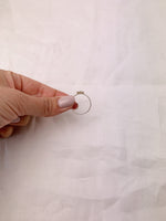 Silver Triple Herkimer Diamond Ring