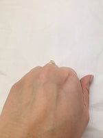 Silver Horizontal Herkimer Diamond Ring