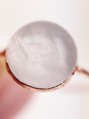 Rose Quartz Ring - January Birthstone